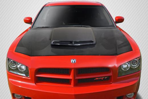 Carbon Fiber T/A Style Hood 06-10 Dodge Charger Carbon Fiber T/A Style Hood 06-10 Dodge Charger